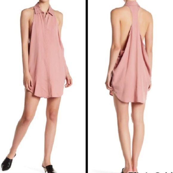 Anthropologie One Teaspoon Mini Sleeveless Shirt Dress - Picture 1 of 14
